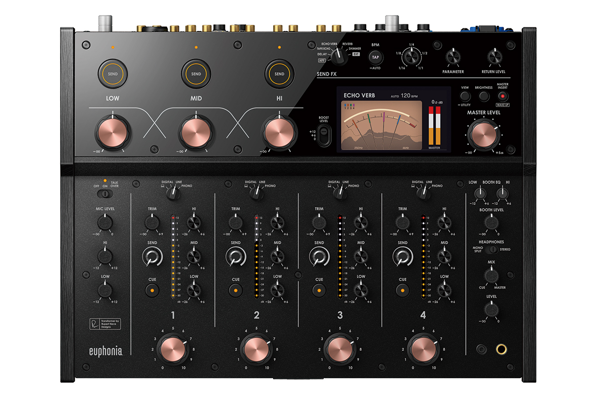ALPHATHETA Euphonia レビュー：多くのDJからのフィードバックを開発に