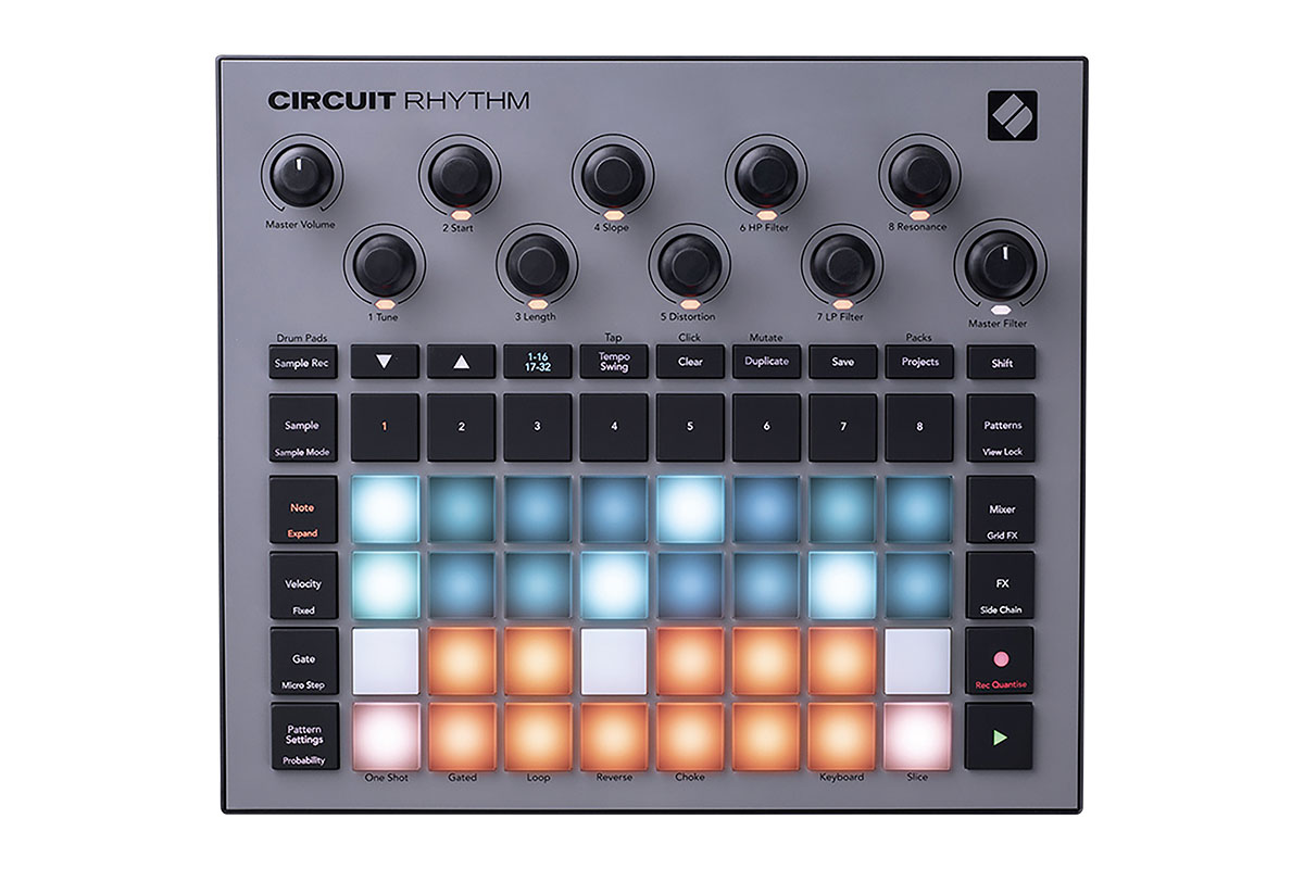 NOVATION Circuit Rhythm レビュー：ビート・メイクからパフォーマンス