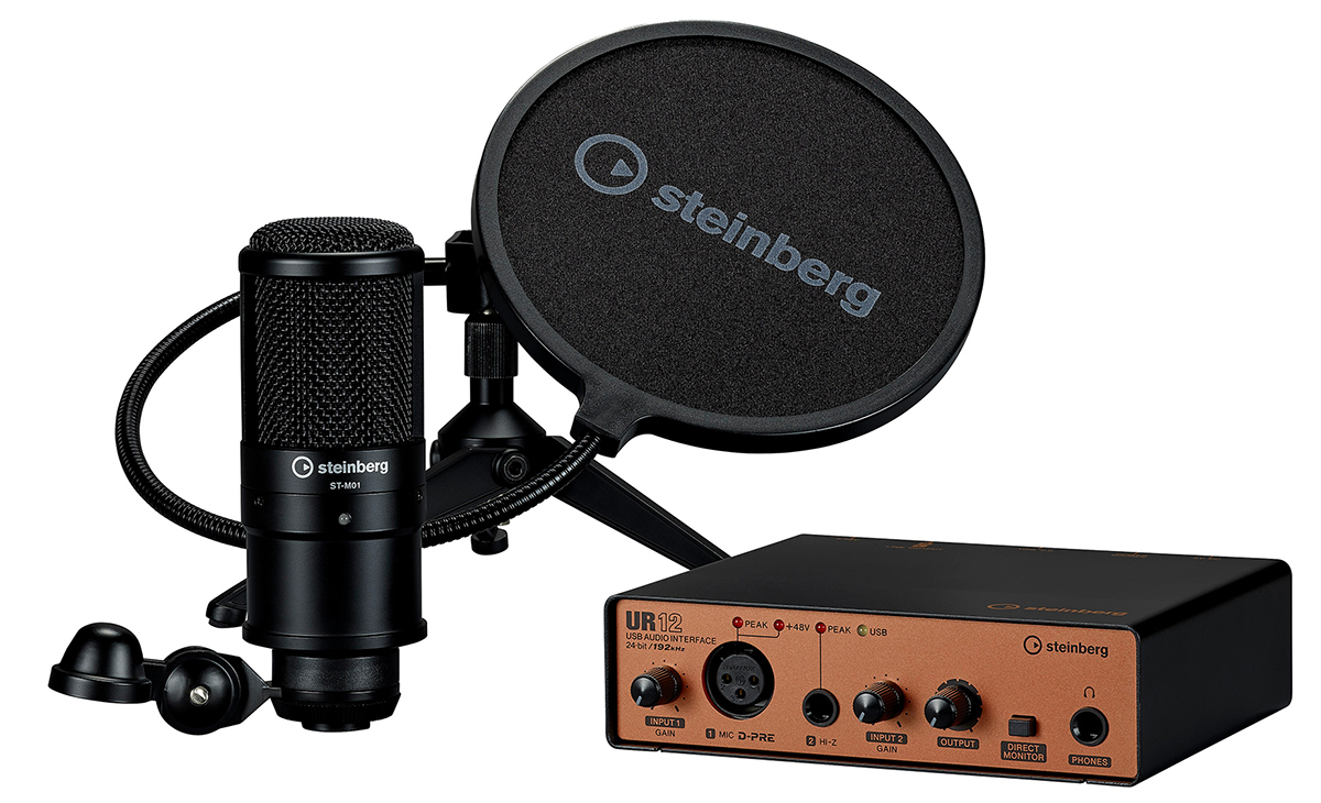 オーディオインターフェースSTEINBERG UR12のカラバリが登場。さらに