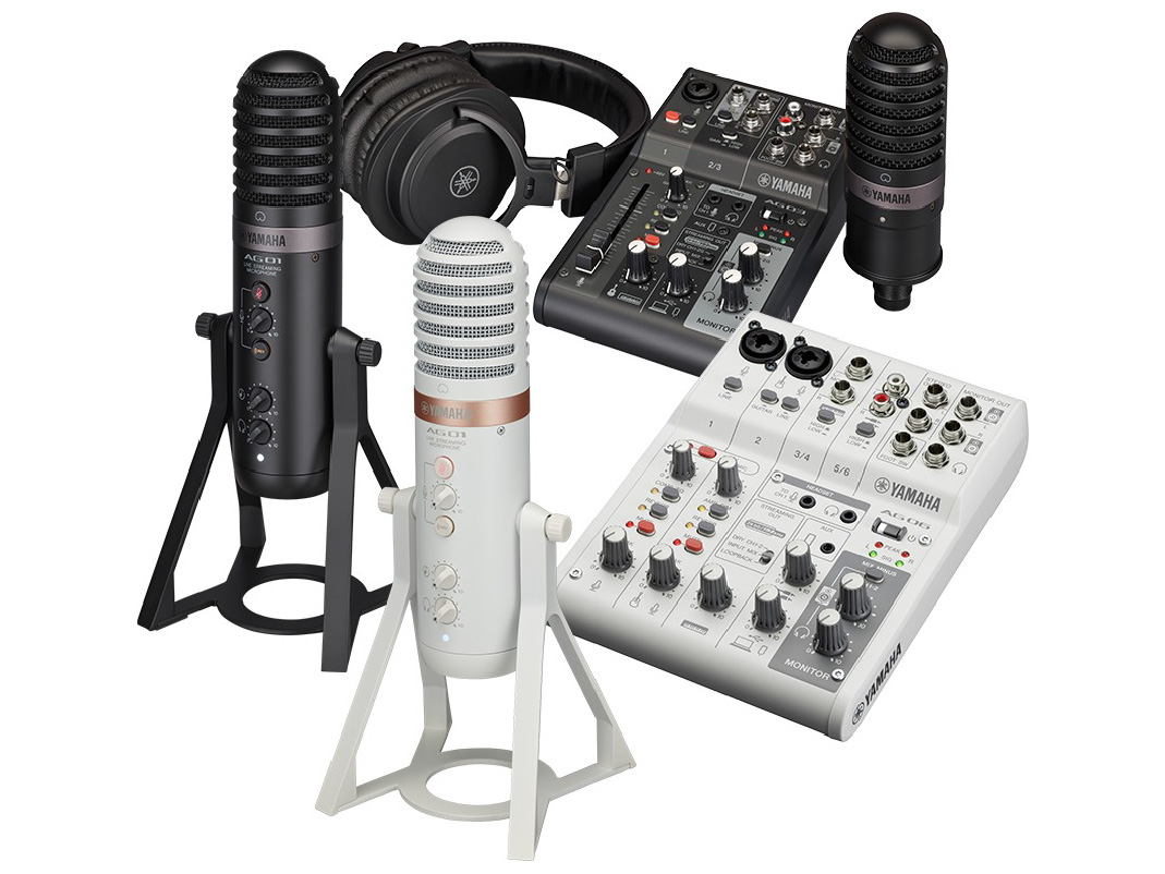 YAMAHA、配信用ミキサーAGシリーズの新世代機誕生。バンドル・セットや