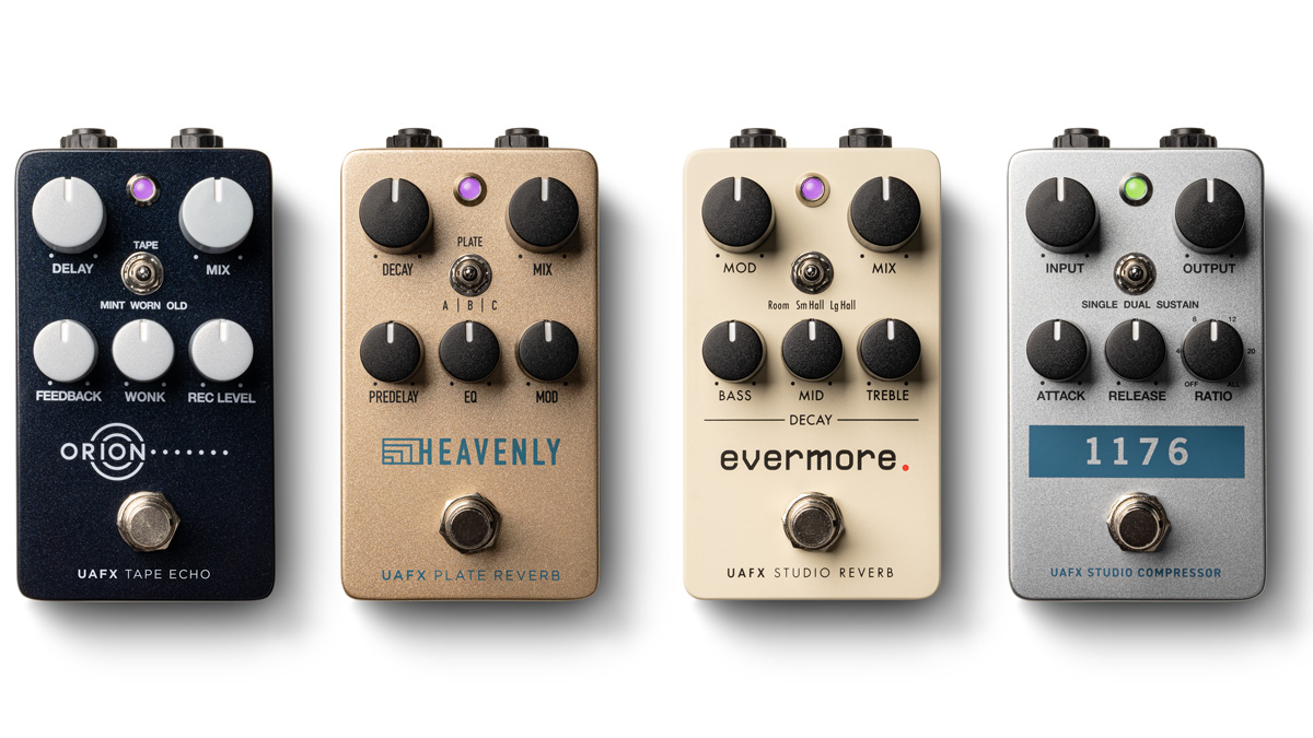 UAFXのコンパクトモデル登場〜1176やプレート、デジタルリバーブ