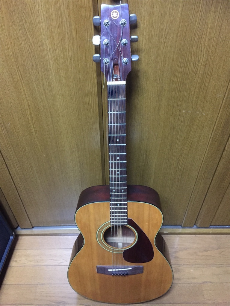 YAMAHA FG-130 メンテナンス - ある音楽家の日常