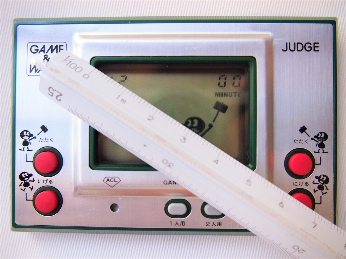 特別編②】 GAME&WATCH シルバー VS ワイドスクリーン画面サイズの比較