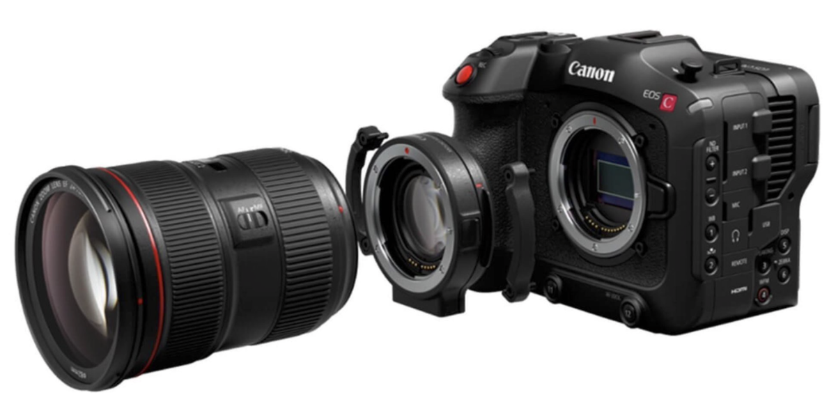 Canon EOS C70専用に開発されたらしい0.71倍のスピードブースターの