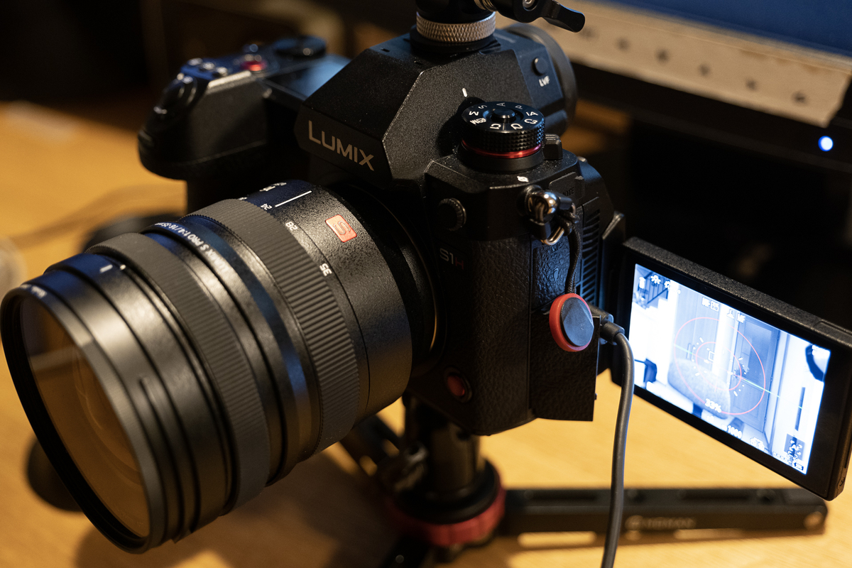 追加費用無し】LUMIX Tetherを使ってGH5/S1Hなどの一眼をWEBカメラに