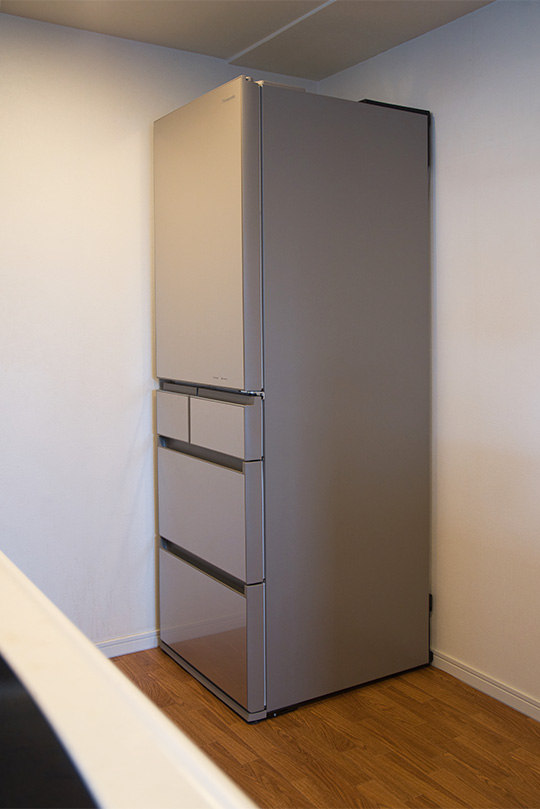 新しい冷蔵庫を購入しました：Panasonic NR-E455PX レビュー - sunsun