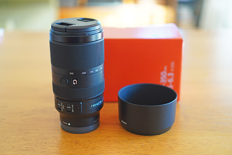 Sony Eマウント APS-C用超望遠ズーム，E70–350 mm F4.5–6.3G OSS を