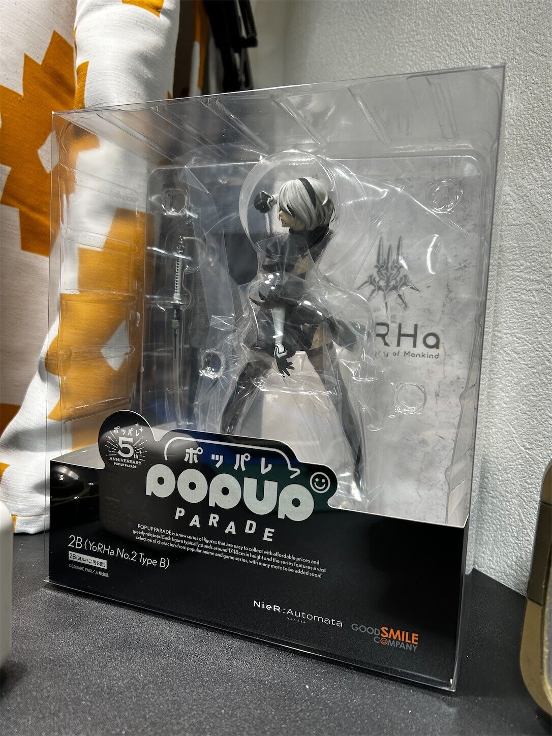 フィギュア】POPUP PARADE ヨルハ2号B型が届きました…卓上のケースが