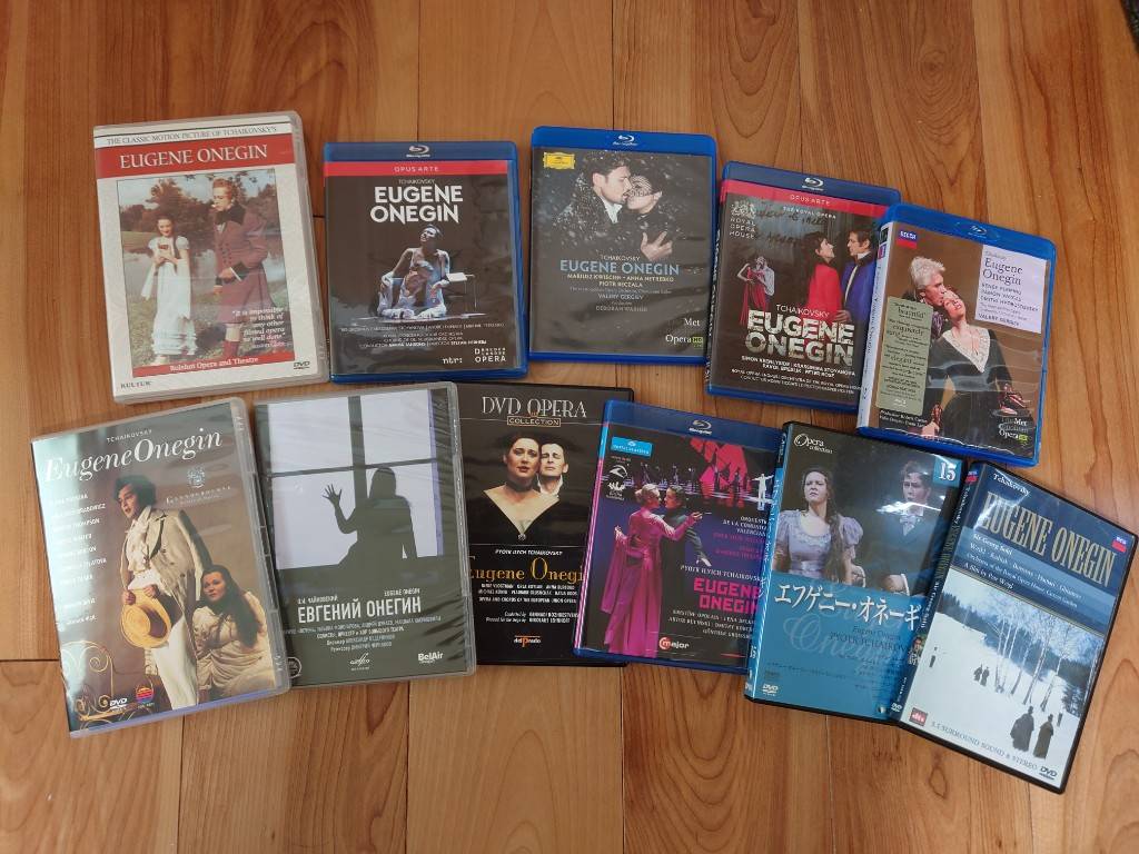 オペラ『エヴゲーニー・オネーギン』 DVD, Blu-ray 一覧 - 世界観警察