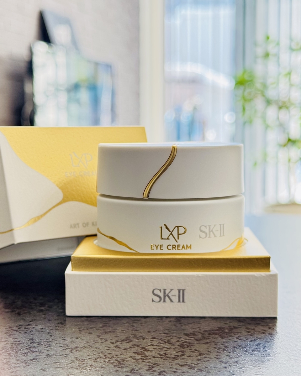 SK-IIの最高峰「LXP金継ぎアイクリーム」徹底レビュー｜42歳が実感した