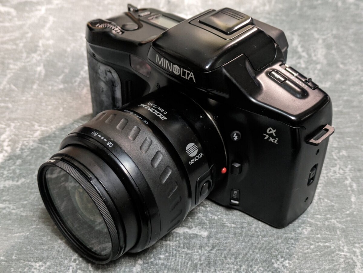 初めてのフィルム一眼レフがミノルタ α7xiという話 - samo1000's blog