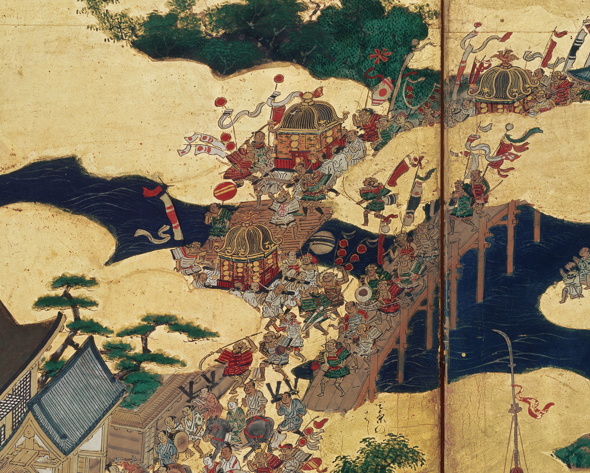 十中八九 洛中洛外 洛中洛外図屏風 文化遺産オンライン