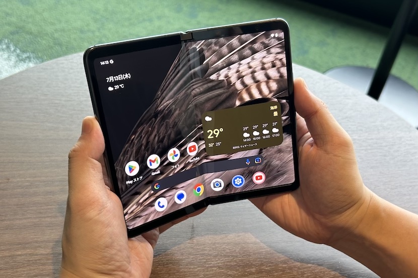 折りたたみスマホ「 Google Pixel Fold 」でできる新たな体験。使い