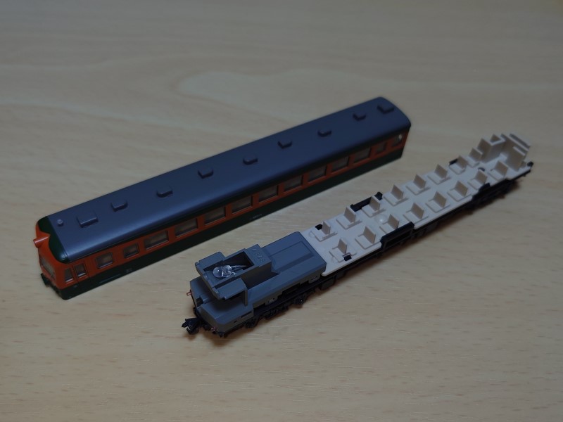 か*照様 国鉄80系電車 10両 kato ライト点灯動力動作確認済 ジャンク品