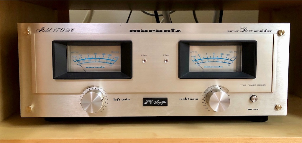 Marantz Model 170DC パワーアンプ - やっぱりセパレートアンプは風格