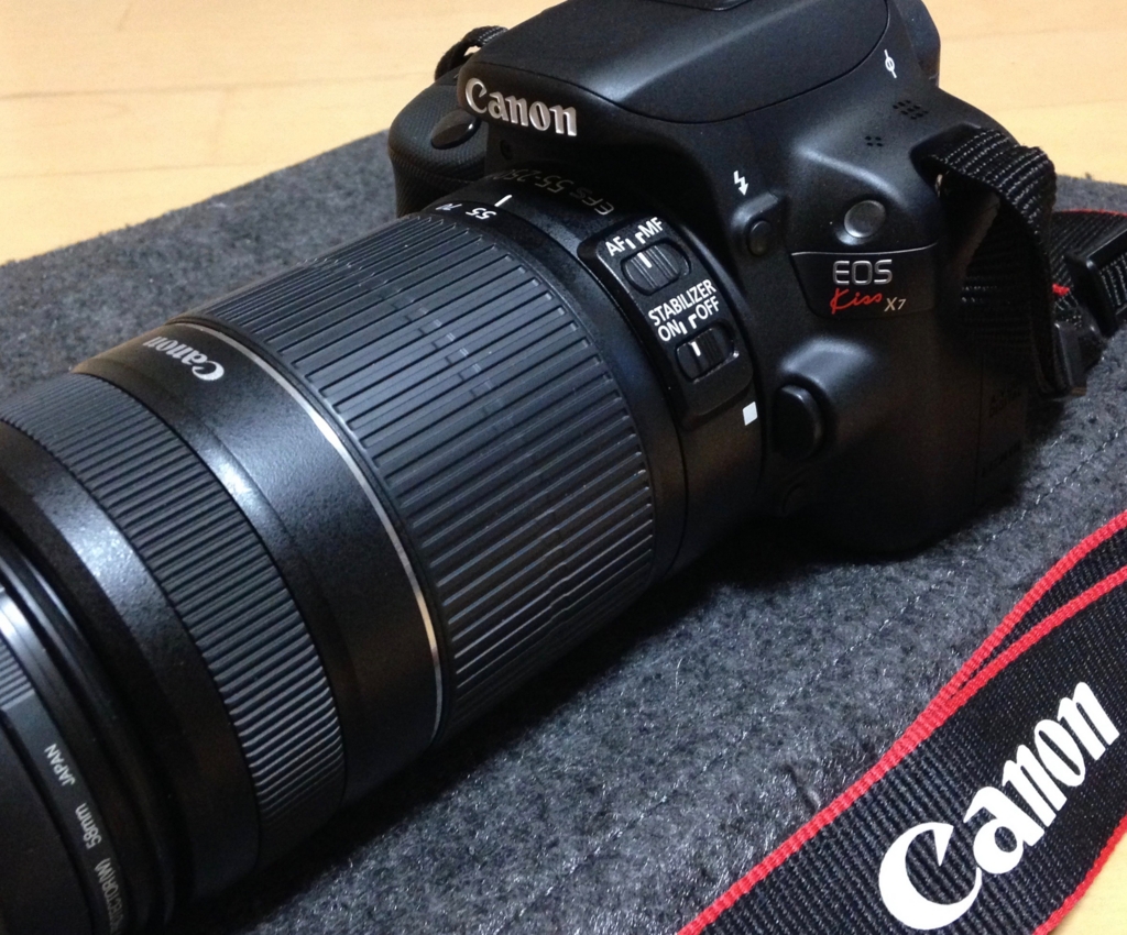 運動会カメラ】明日は、EOS Kiss X7 / EF-S 55-250の出番です