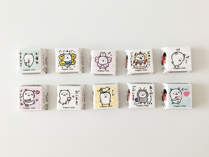 お菓子になってもゆるかわいい！自分ツッコミくまのDECOチョコ＆のど飴