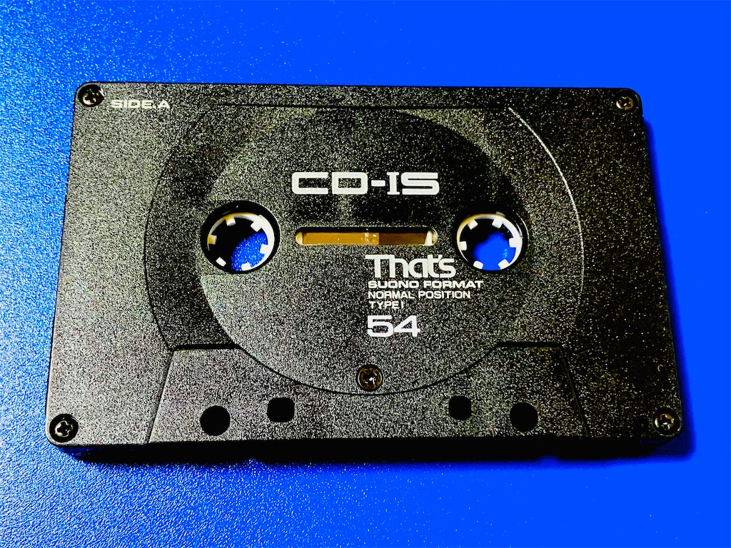 アンフィニMS7とMS8のカセットテープ（非売品） アンフィニMS7とMS8の