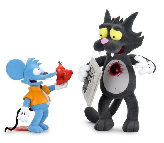 海外情報】Kidrobotの新商品はイッチー&スクラッチー！ - シンプソンズ