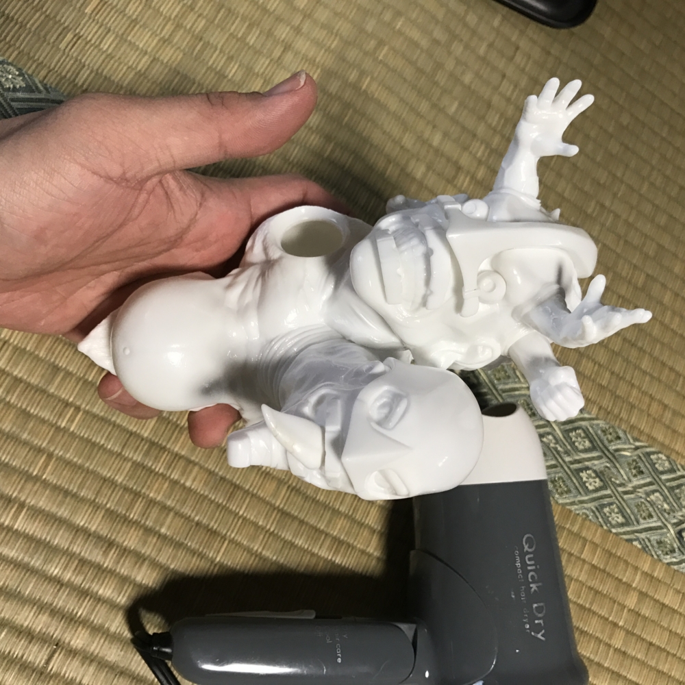 稲坂浩臣造形工房-STUDIO24 / COMPLEX LAND:And1[無彩色(白)ソフビ