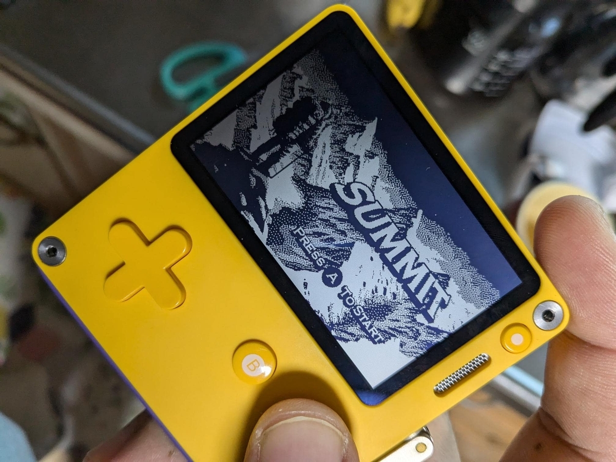 Playdate ハンドヘルドゲーム機 イエロー(専用付属ケーブルなし