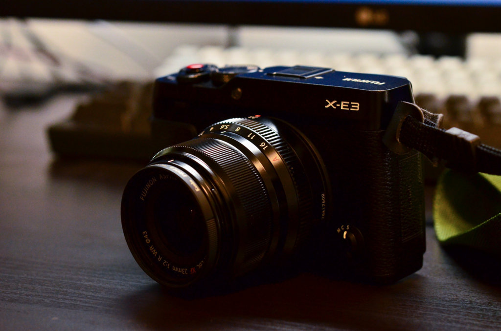 FUJIFILM X-E3とXF23mmF2 R WR買った - SANOGRAPHIX Blog