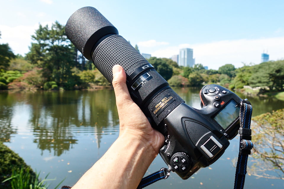 ニコンの望遠マクロレンズ「AI AF Micro-Nikkor 200mm f/4D IF-ED」で