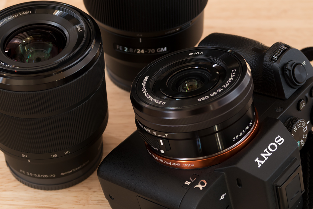 SONY standard zoom lens test - with α7II - snowfallのメモ帳