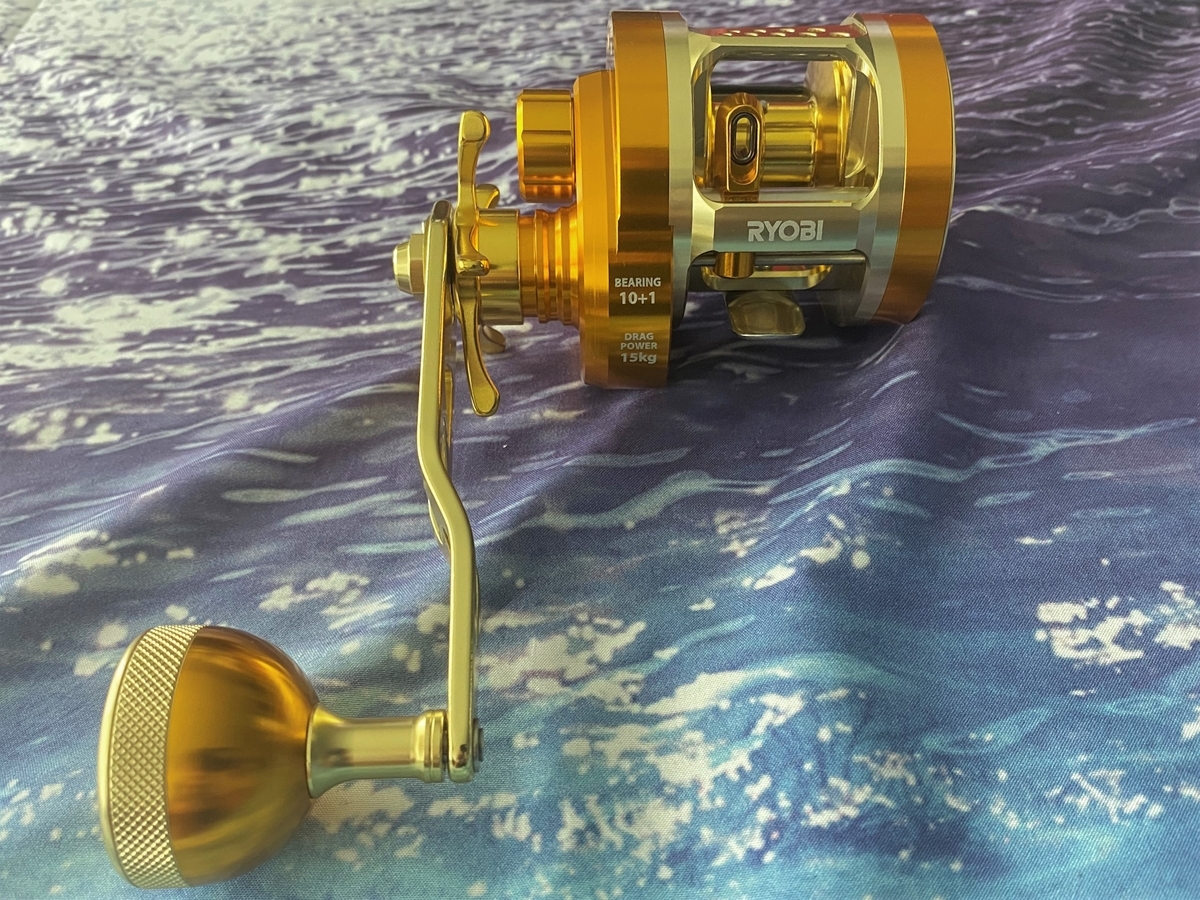 RYOBI リョービのリールを入手してみた。黄金色のVARIUS GR - 青物に会