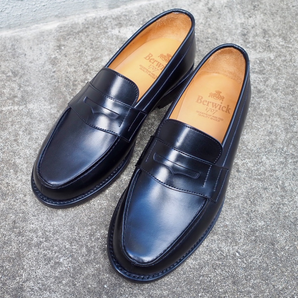 Berwick 1707のコインローファー。 - 365日をJ棟で