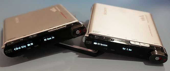 Custom firmware for the Sony MZ-RH1 minidisc Walkman « Adafruit