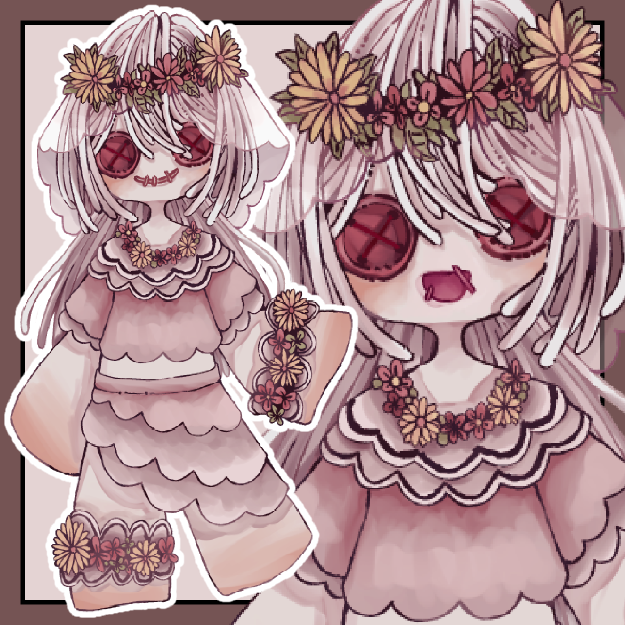 人形イラスト | SKIMA（スキマ）