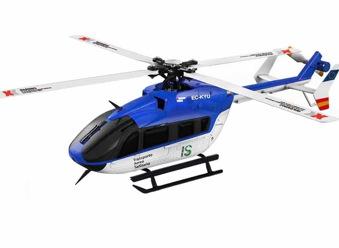 XK (BNF) K124 Mini EC145 Scale 6ch Helicopter w/Brushless Motor