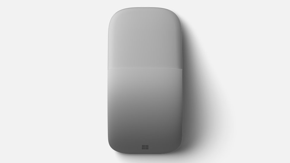 Microsoft Surface Arc Mouse (Light Gray, Bluetooth, Touch