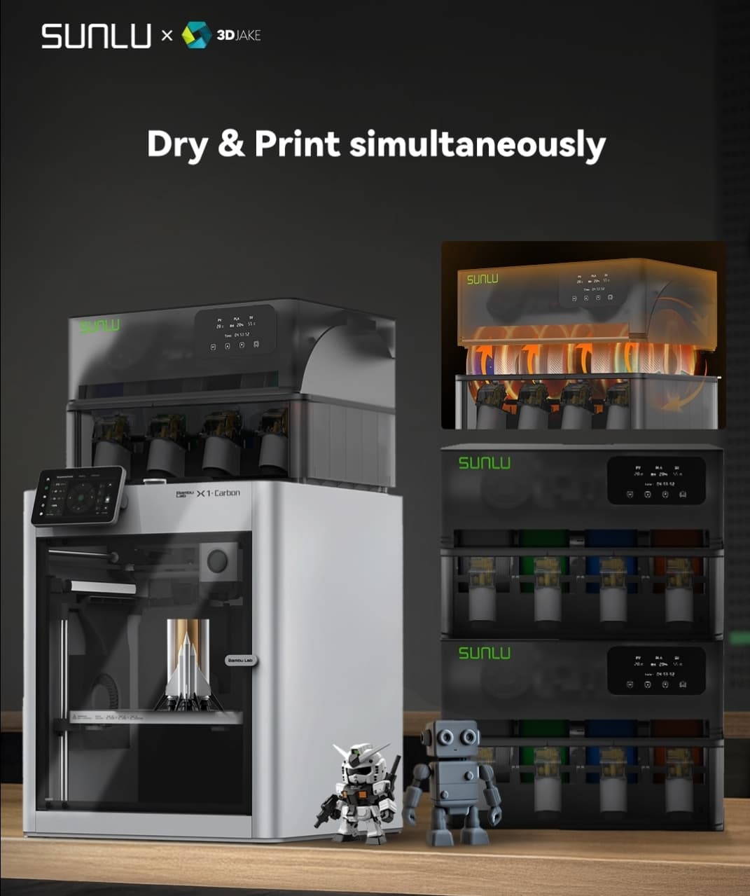 Third party AMS ! heater upgrader? - General discussions - Bambu