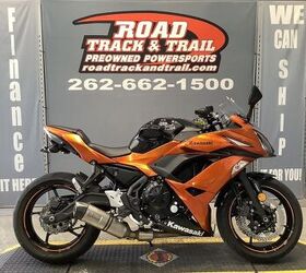 2019 Kawasaki Ninja 650 ABS Candy Orange/Metallic Spark Black For