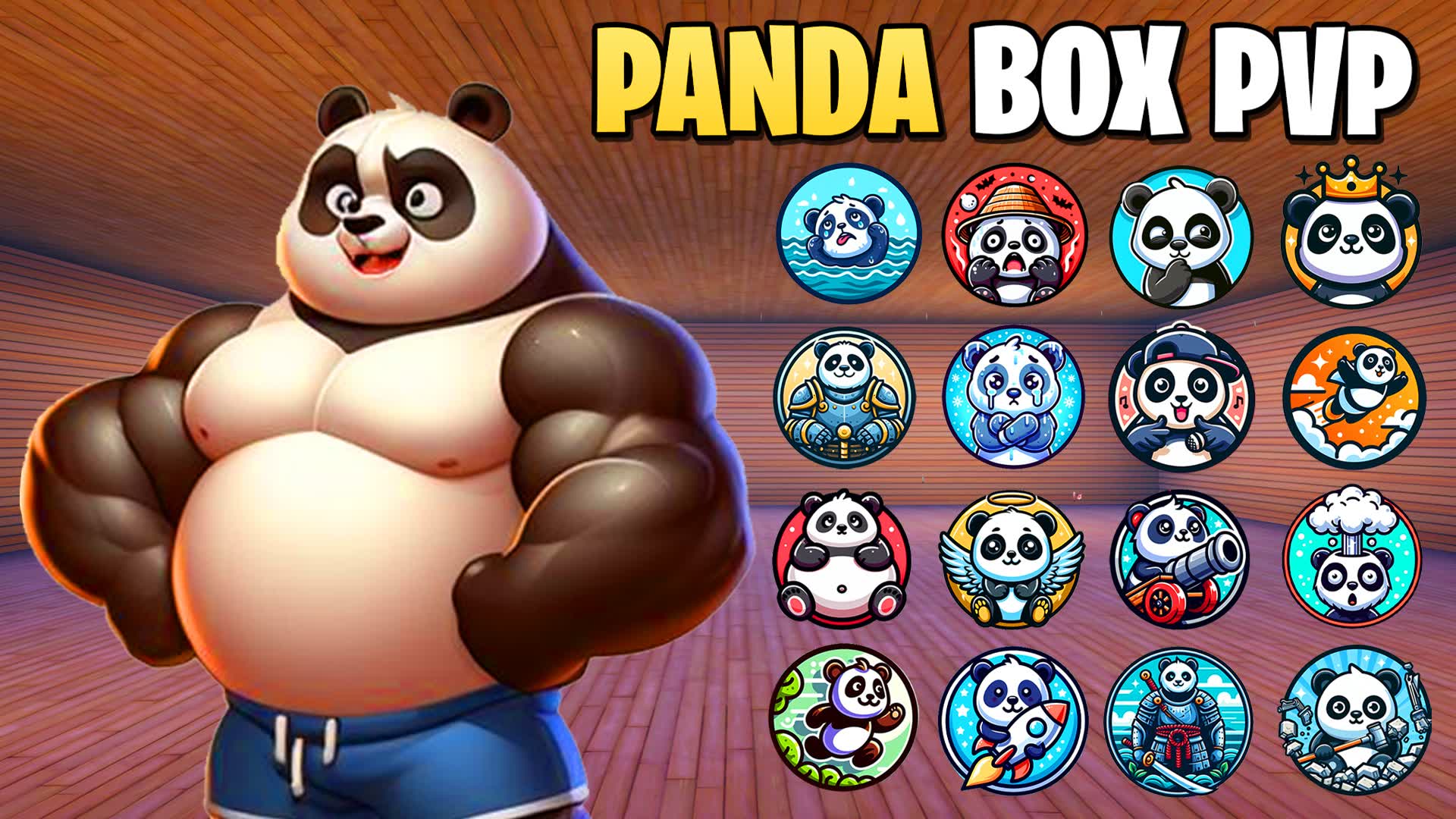 🐼 PANDA BOX PVP 📦 1214-1273-7608 by notscrub - Fortnite