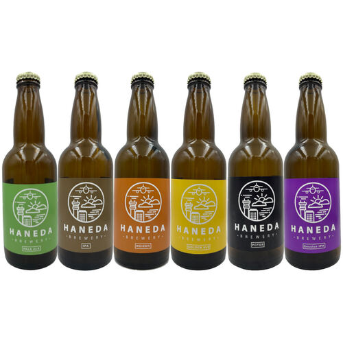 羽田ビール 6種各4本セット 〔ペールエール・IPA・ヴァイツェン