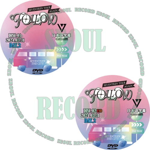 SEVENTEEN FOLLOW AGAIN TO JAPAN DVD 未再生 SEVENTEEN FOLLOW AGAIN