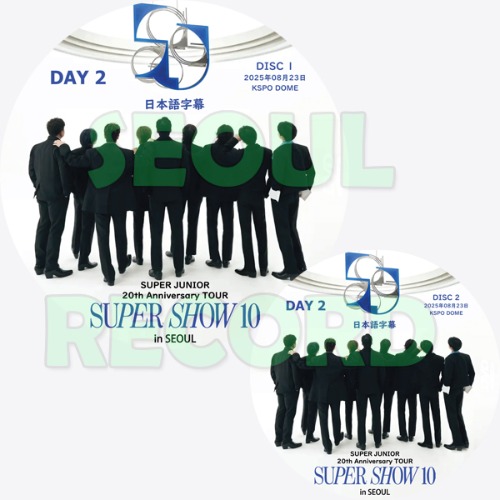 K-POP］「SUPER JUNIOR 20th Anniversary TOUR (SUPER SHOW 10) in