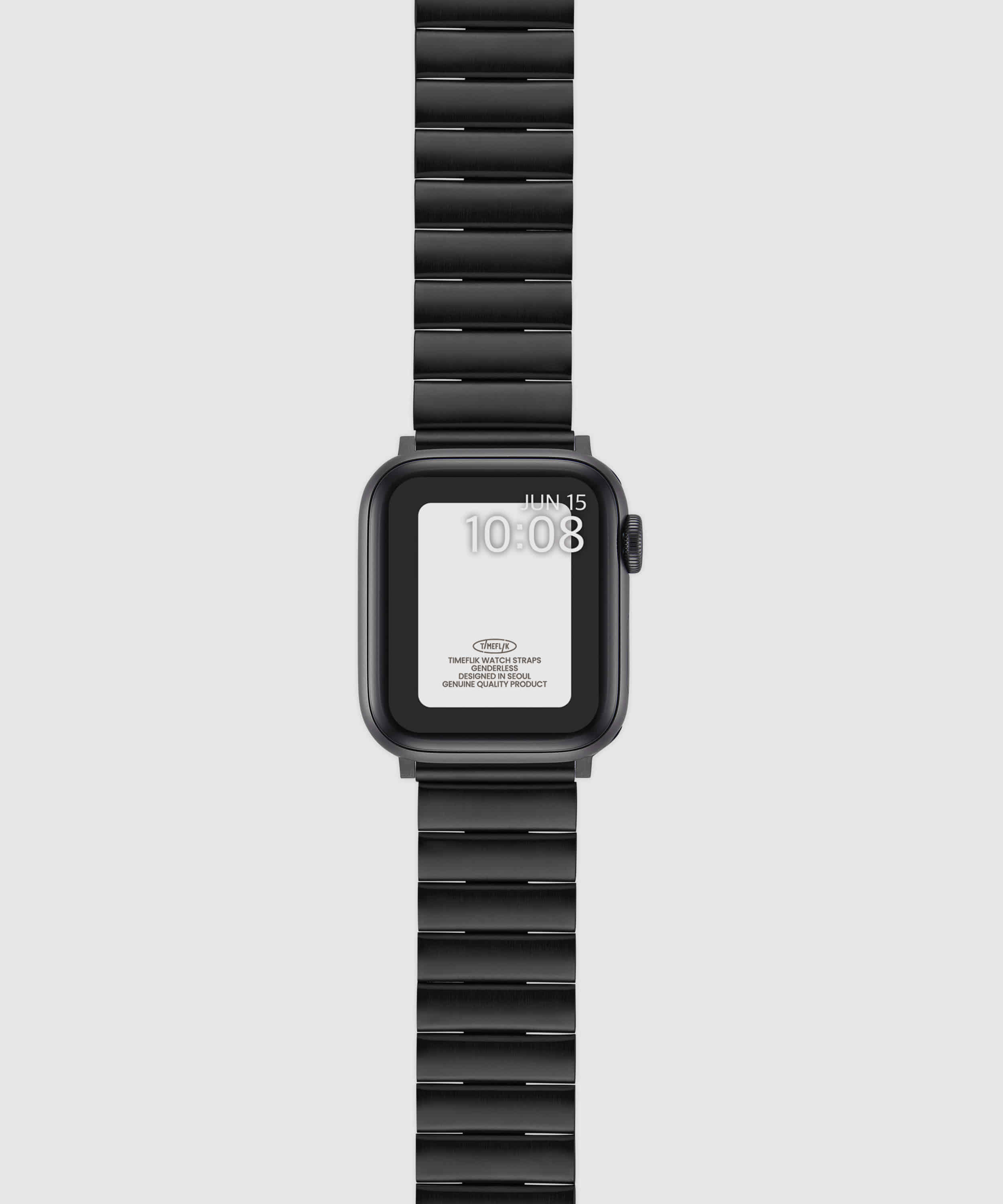 タイムフリック メンズ ステンレス スチール バックル クラシック