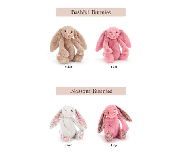 バシュフルバニー＆ブロッサムバニー 愛着ぬいぐるみ L [jellycat