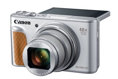 Canon PowerShot SX740 HS Point & Shoot Digital Camera (Silver