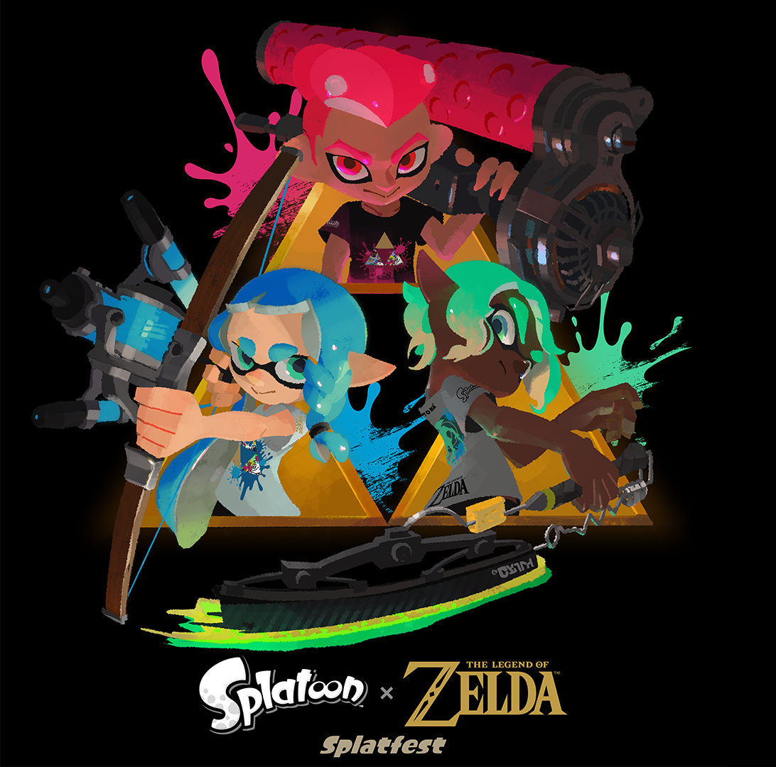 Get ready for the Splatoon™ x The Legend of Zelda™ Splatfest | My