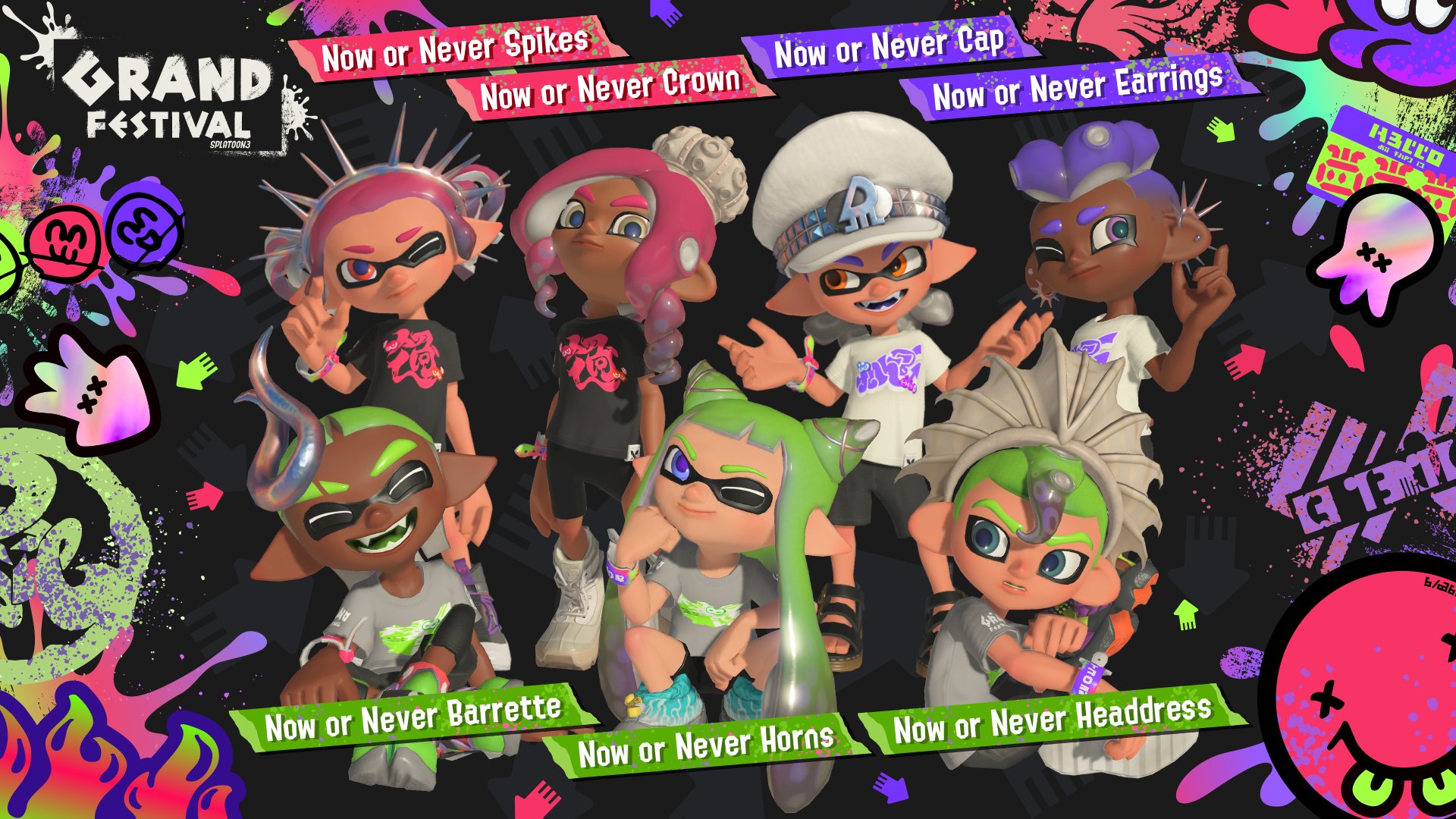 Splatoon™ 3 Grand Festival Wristband is back in stock! | My