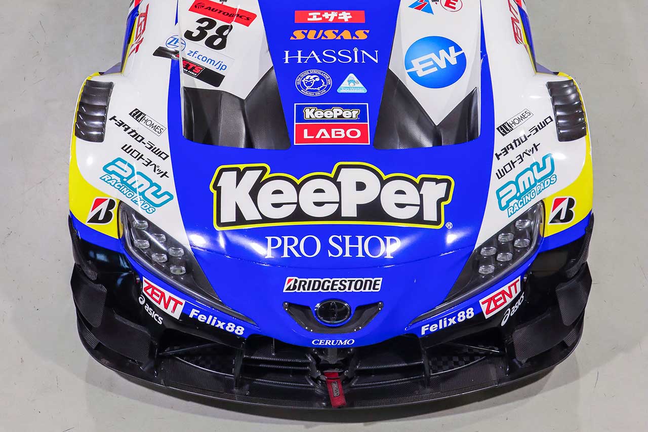 KeePer技研がスーパーGTでスポンサードする3台に『EXキーパー』を施工