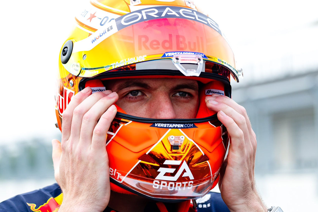 フェルスタッペン、ヨーロッパ戦で使用するスペシャルヘルメット