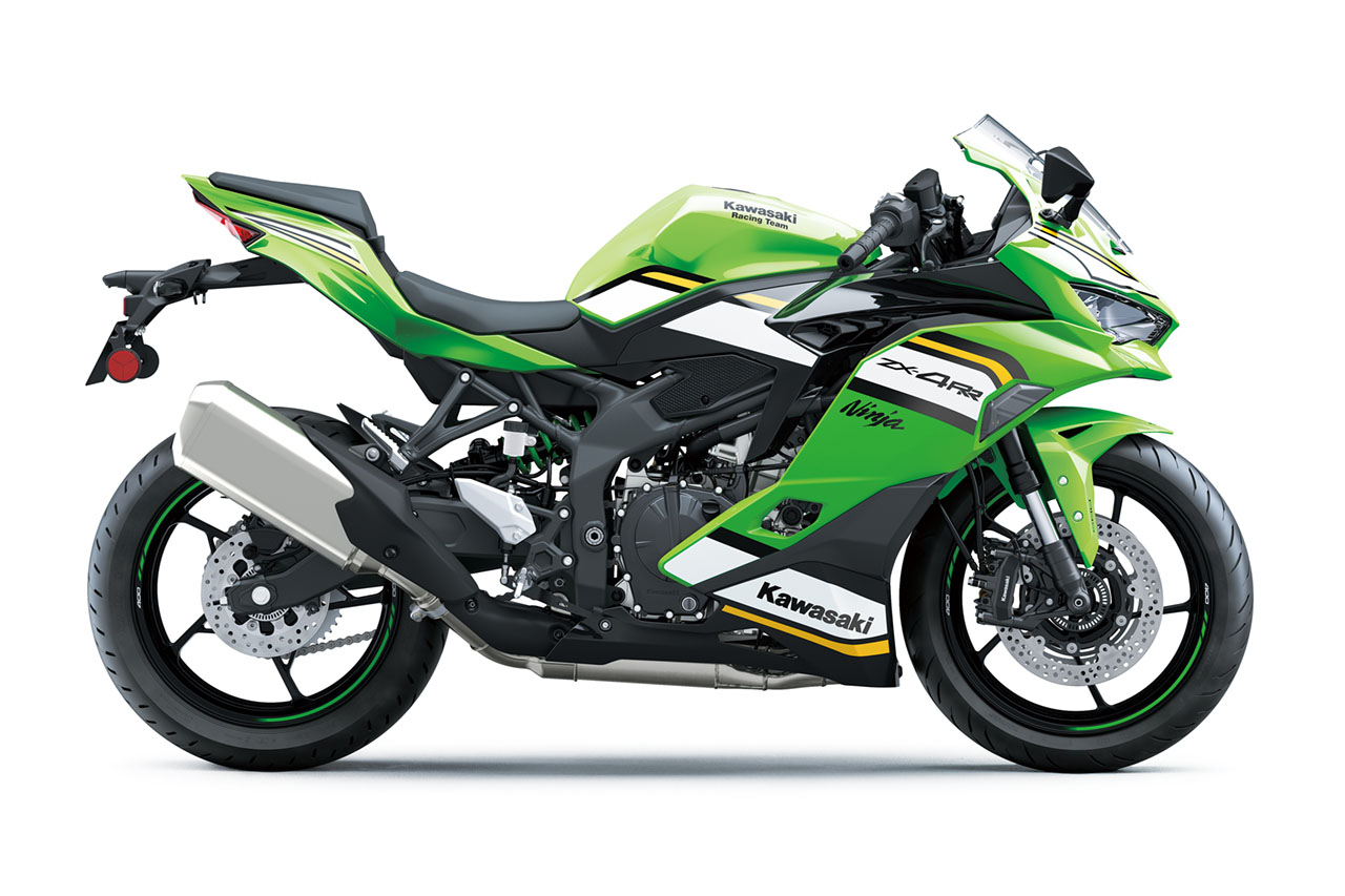 カワサキ、『Ninja ZX-4R SE／ZX-4RR KRT EDITION』のカラーと