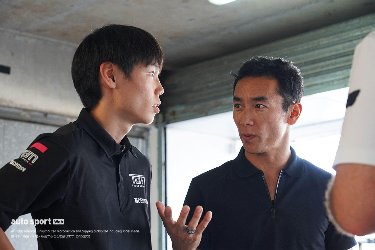 佐藤凛太郎（TGM Grand Prix）と佐藤琢磨 | autosport web