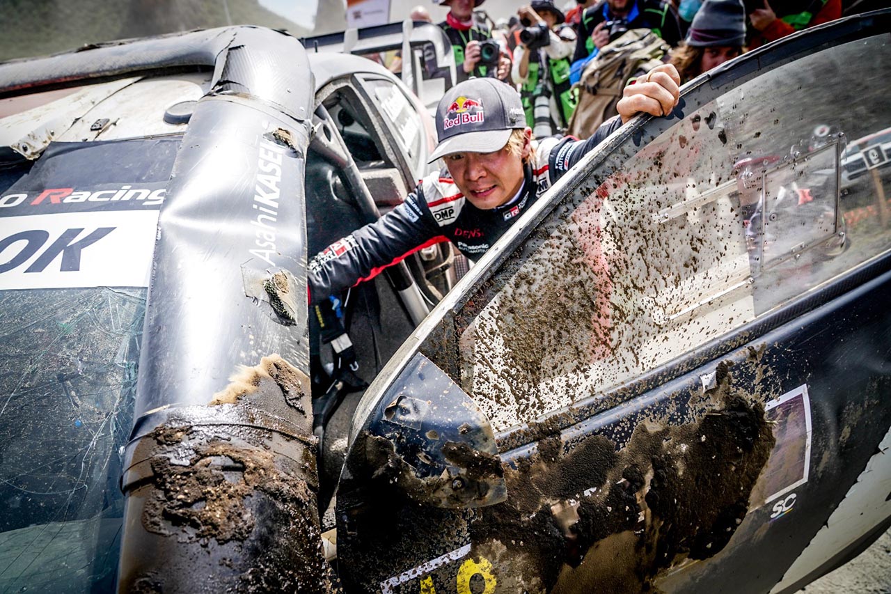 最終ステージで横転の勝田貴元、暫定5番手フィニッシュもその後